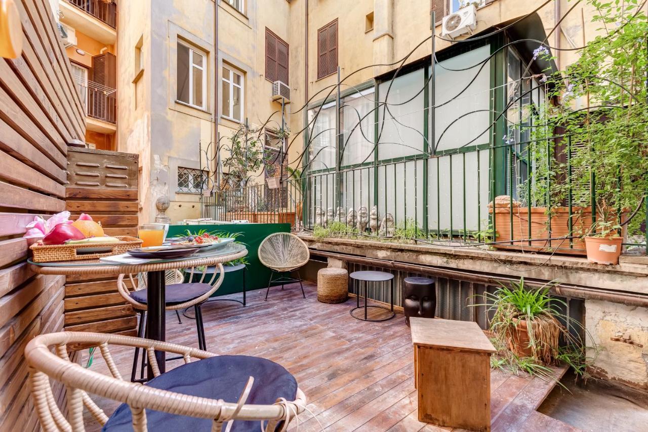 Spanish Steps Macelli Apartment With Terrace Рим Экстерьер фото